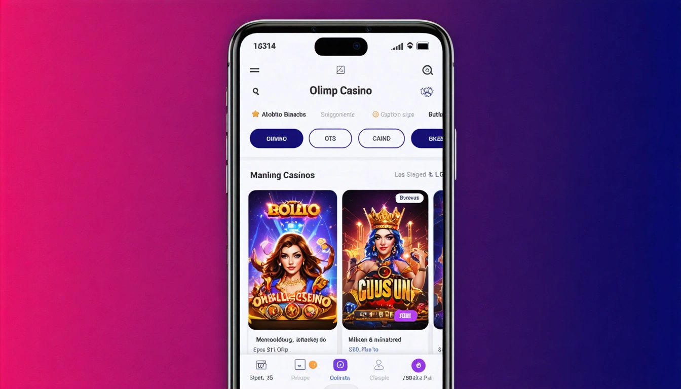 mobile app Olimp Casino